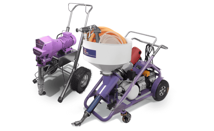 Аппараты для нанесения шпатлевки и гидроизоляции